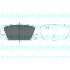 KBP-3010 KAVO PARTS Комплект тормозных колодок, дисковый тормоз
