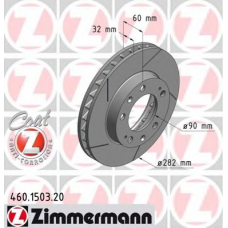 460.1503.20 ZIMMERMANN Тормозной диск