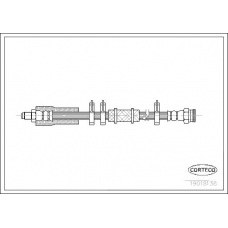 19018138 CORTECO Тормозной шланг