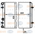 8MK 376 713-771 HELLA Радиатор, охлаждение двигателя