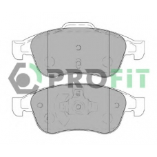 5000-4180 PROFIT Комплект тормозных колодок, дисковый тормоз