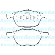BP-4555 KAVO PARTS Комплект тормозных колодок, дисковый тормоз