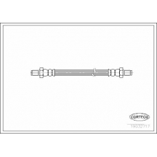 19032717 CORTECO Тормозной шланг