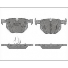 SP 637 SCT Комплект тормозных колодок, дисковый тормоз