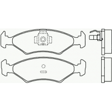 MDB1175 MINTEX Комплект тормозных колодок, дисковый тормоз