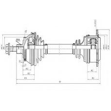 AW1530928A AYWIPARTS Приводной вал