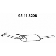 95 11 8206 EBERSPACHER Глушитель выхлопных газов конечный