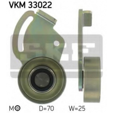 VKM 33022 SKF Натяжной ролик, поликлиновой  ремень