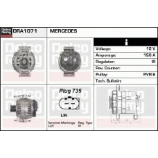 DRA1071 DELCO REMY Генератор