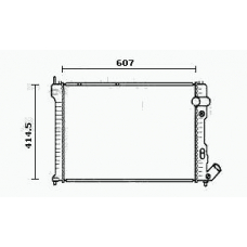 RM0691 EQUAL QUALITY Радиатор, охлаждение двигателя