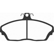 J PA-003AF JAPANPARTS Комплект тормозных колодок, дисковый тормоз