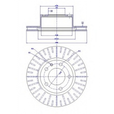 142.123 CAR Тормозной диск