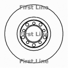 FBD201 FIRST LINE Тормозной диск