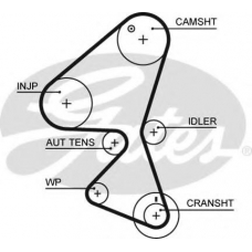 5598XS GATES Ремень ГРМ