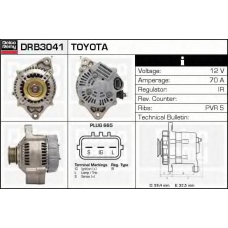 DRB3041 DELCO REMY Генератор