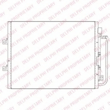 TSP0225692 DELPHI Конденсатор, кондиционер