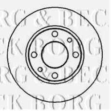 BBD4585 BORG & BECK Тормозной диск