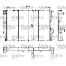 819418 VALEO Радиатор, охлаждение двигателя