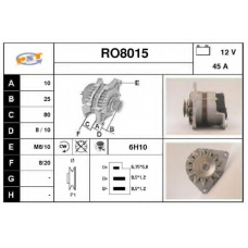 RO8015 SNRA Генератор