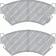 T0610650 RAMEDER Комплект тормозных колодок, дисковый тормоз