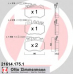 21614.175.1 ZIMMERMANN Комплект тормозных колодок, дисковый тормоз