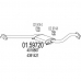 01.59720 MTS Средний глушитель выхлопных газов