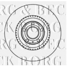 BBD5806S BORG & BECK Тормозной диск
