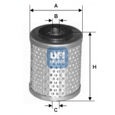 26.663.00 UFI Топливный фильтр
