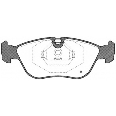 BPA0446.00 OPEN PARTS Комплект тормозных колодок, дисковый тормоз