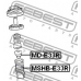 MSHB-E33R FEBEST Защитный колпак / пыльник, амортизатор