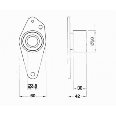 ITB-6538 IPS Parts Устройство для натяжения ремня, ремень грм