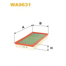 WA9631 WIX Воздушный фильтр