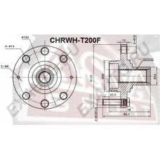 CHRWH-T200F ASVA Ступица колеса