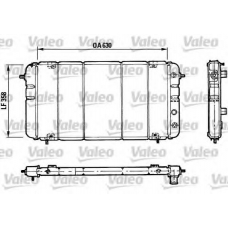 730033 VALEO Радиатор, охлаждение двигателя