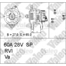 437314 VALEO Генератор