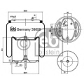 39859 FEBI Кожух пневматической рессоры