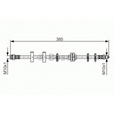 1 987 476 438 BOSCH Тормозной шланг