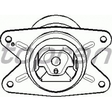 206 997 TOPRAN Подвеска, двигатель