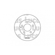 DF2704 TRW Тормозной диск