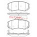0953.02 METZGER Комплект тормозных колодок, дисковый тормоз