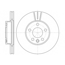 D6496.10 WOKING Тормозной диск