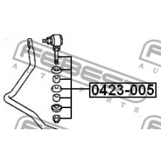 0423-005 FEBEST Тяга / стойка, стабилизатор