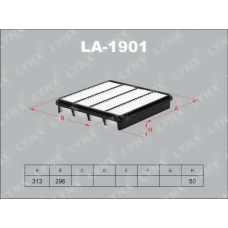 LA1901 LYNX Фильтр воздушный