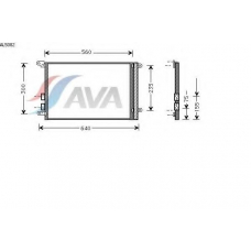 AL5082 AVA Конденсатор, кондиционер