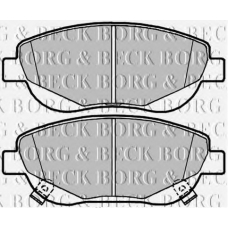 BBP2088 BORG & BECK Комплект тормозных колодок, дисковый тормоз