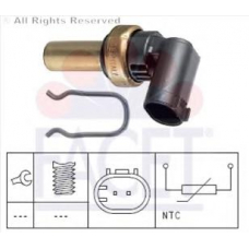 7.3324 FACET Датчик, температура охлаждающей жидкости; Датчик, 