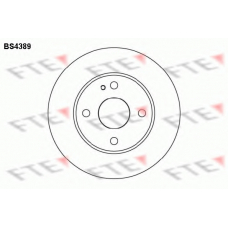 BS4389 FTE Тормозной диск