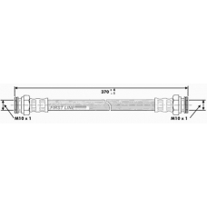 FBH6295 FIRST LINE Тормозной шланг