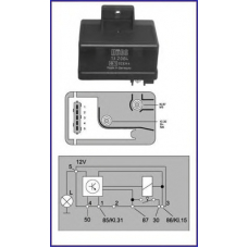 132084 HITACHI Реле, система накаливания