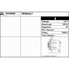 944890 EDR Генератор